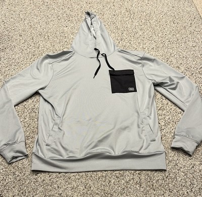 Helly Hansen Hoodie Mens M Hyggen UPF 30 Performance Stretchy Outdoors Gorpcore
