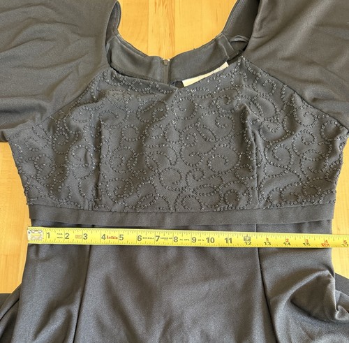 Southeastern Performance Apparel Lumina Dress Size 16 Beaded Bodice Maxi *EUC* - Picture 8 of 9