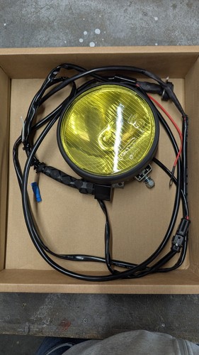 BMW R Nine T Side Spot Light Lamp Kit R1200gs Yellow Wiring Kit Loom GS R80