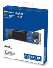 250GB WD Western Digital Blue SN550 NVMe SSD - New