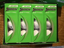 Brand New Srixon Soft Feel Golf Balls White No Logos 1 Dozen