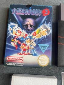 Megaman 3 Mega Man complet sur Nintendo NES - FAH (boite FR et non stick&eacute;e) TBE