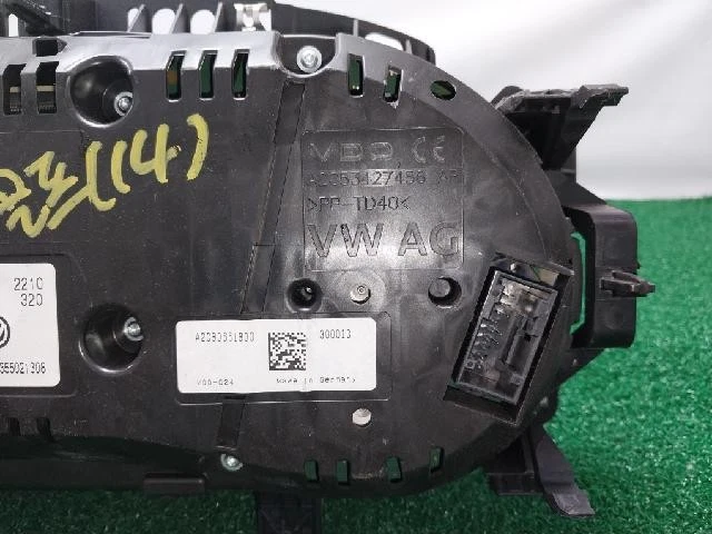 Volkswagen Golf 2014 grupos de instrumentos 5G6920 870D Foto 3 de 4