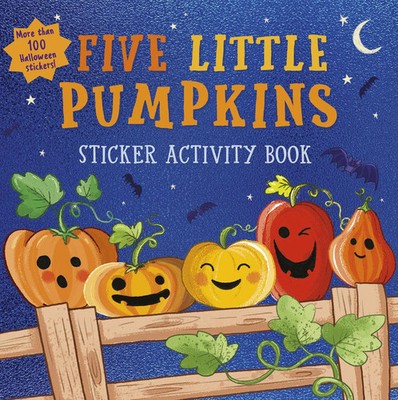 Five Little Pumpkins stick*r activity book | More Than 100 Halloween Stick*rs!