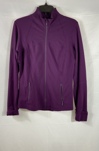 Lululemon Women's Purple Define Jacket Full Zip Technical Back Vent Thumbholes