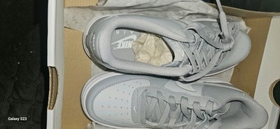 EU Größe 38 - Nike Air Max Interlock Lite White Metallic Silver W