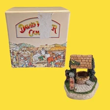 David Winter Cottages Cameos Penny Wishing Well 1991 Original Box