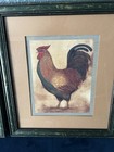Home Interiors & Gifts Framed Rooster Prints Set of 2 Vertical Multicolor — photo 3