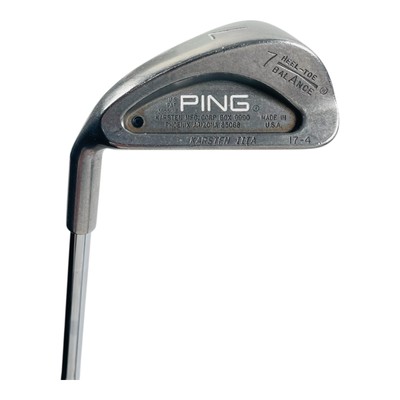 Ping Karsten IIIA Black Dot 7 Iron Toe-Heel Balance 17-4 ZZ Light Steel 36.5'' LH