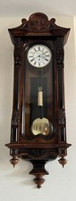 A fine Antique Viennese weight-driven clock signed “Maruszig F., Budapest.”