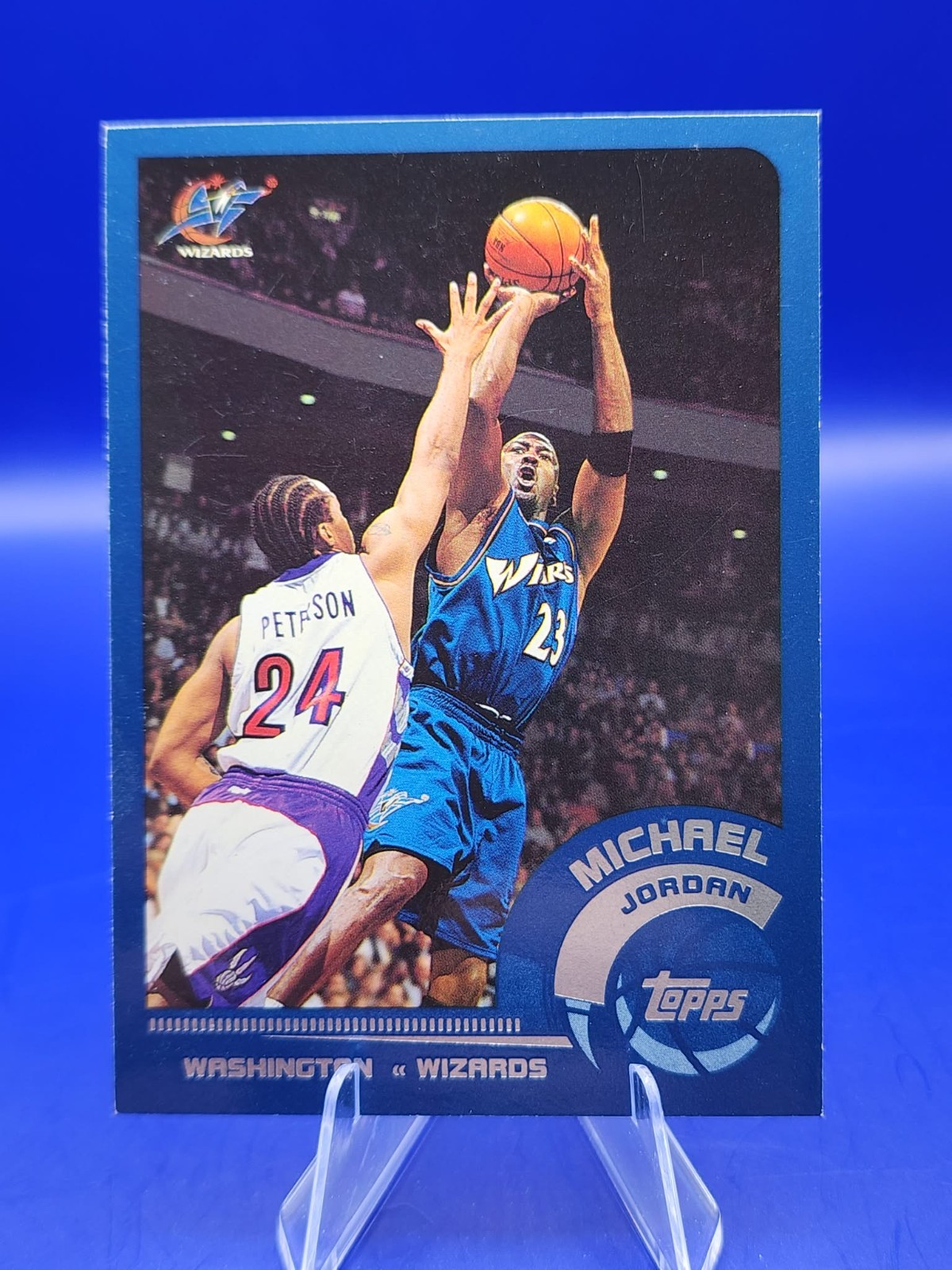 Michael Jordan 2002 Topps Chrome #10 Washington Wizards HOF