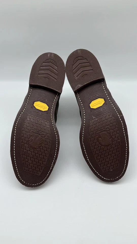 Chippewa LLBean Katahdin Iron Works Ingeniero Gorra Botas Cuero Hombre’s 11 D Marrón Foto 4 de 4