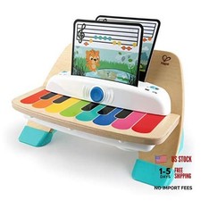 and Hape Magic Touch Wooden Musical Toddler Toy, Age 6 Months Standard Piano