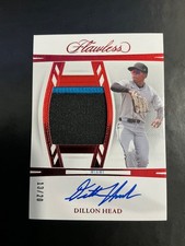2024 Panini Flawless - Draft Patch Autographs 2025 Panini Flawless Update Dillon