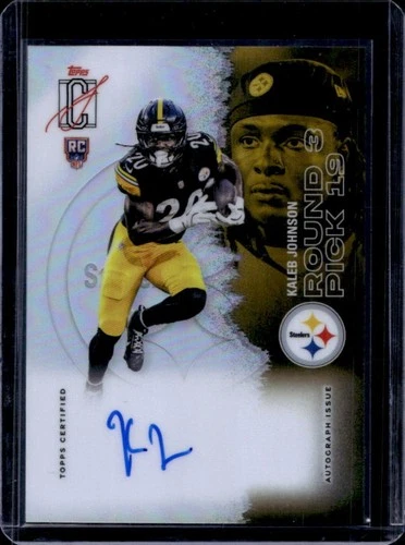 2025 Topps Signature Kaleb Johnson Rookie Class Autographs (RAW)