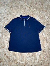 Nautica men's Polo Shirt Blue Sz XL