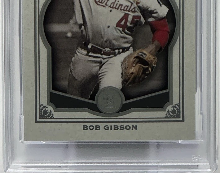 Bob Gibson PSA 10 - 2013 Topps Museum Collection Portrait- Cardinals Legend, HOF - Image 3 of 4