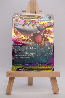Mega Sharpedo ex 061/094 Phantasmal Flames Pokemon TCG NM