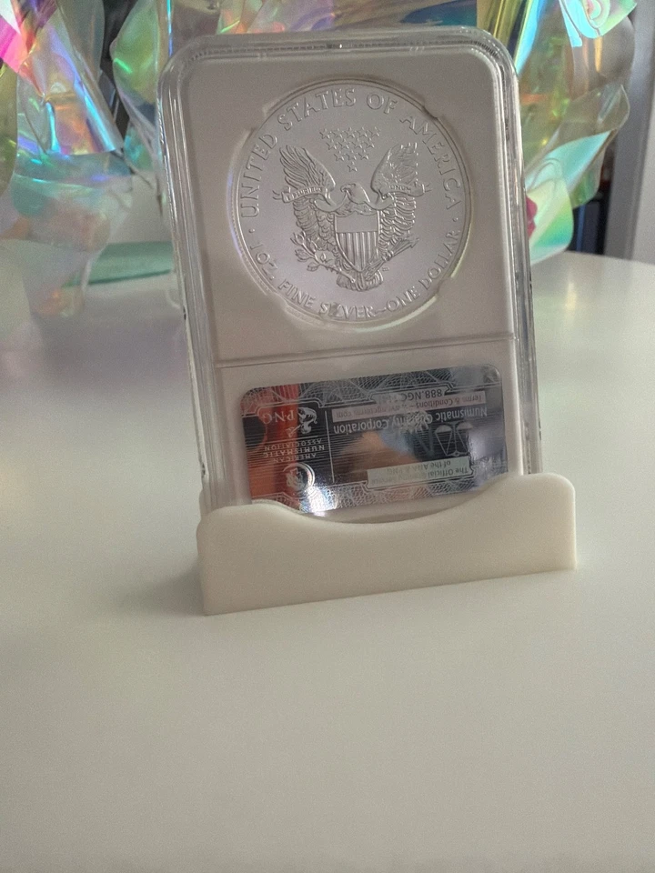 2014 American Silver Eagle primeiros lançamentos, Eagle core estado perfeito 69 peças - Imagem 2 de 2