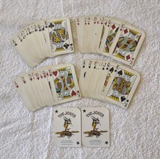 BELLAGIO Las Vegas Casino Playing Cards Bee Complete Deck Cambric Finish Brown! 