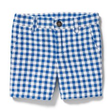 Janie and Jack Gingham Linen Shorts, 18-24M - NWT - 39