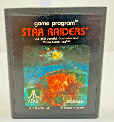 ATARI 2600: Star Raiders *CART ONLY & FREE SHIPPING*