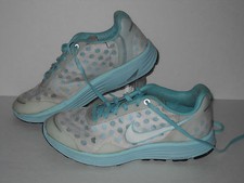 Nike Lunarswift 2  Running Shoes, 443967-003, Mint/White, Youth 4.5 Y