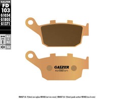 Voge 500 DS 2022-2024 Galfer Rear Brake Pads