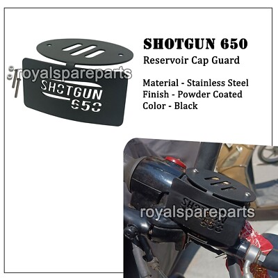 Reservoirdeckel Schutz, Schwarz Passend Für Royal Enfield Shotgun 650