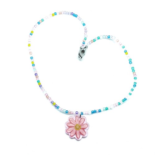 BNWOT handmade Choker Necklace Beaded Bracelets Set 3 Barbiecore Y2k Kandi - Picture 4 of 6