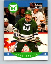1990-91 Pro Set #99 Dave Babych NM-MT Whalers