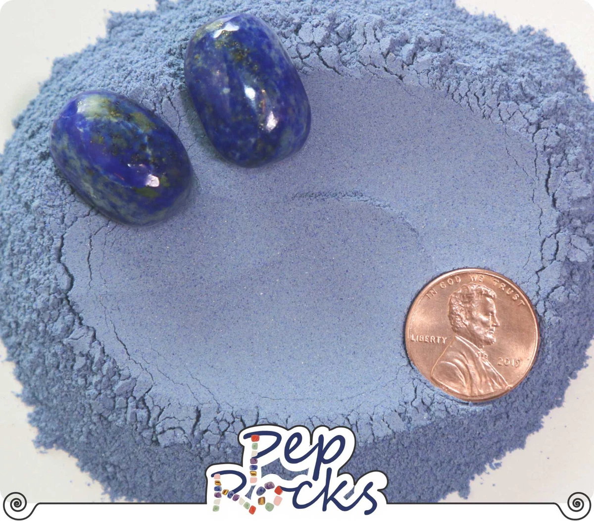 Lapis Lazuli Crushed Fine Gemstone Powder. Great for Art