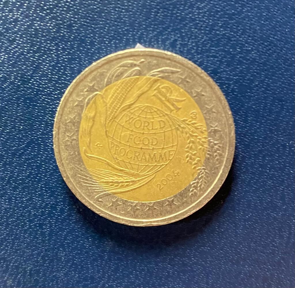 2 Euro World Food Programme 2004 Ebay Moneta da 2 euro World Food Programme Commemorativa 2004, circolata | eBay
