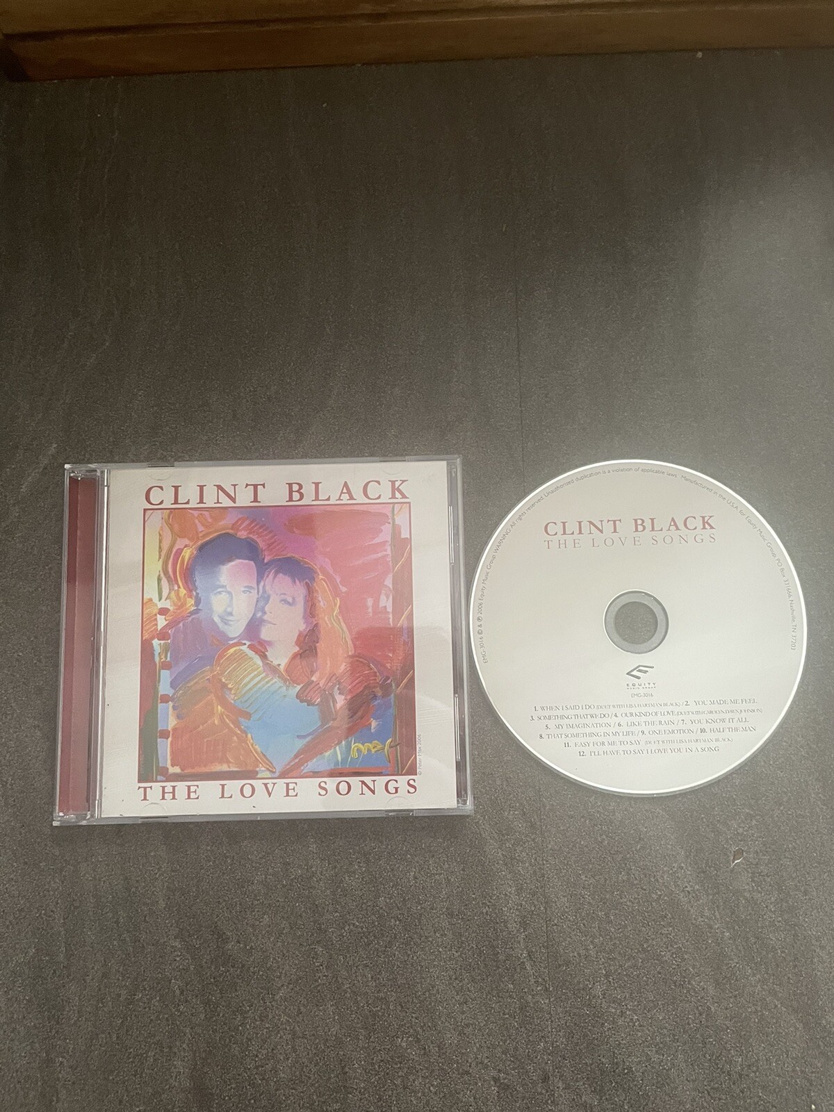 Clint Black - The Love Songs CD Album - Rare!