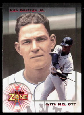 Ken Griffey Jr / Mel Ott 1995 Conlon Collection In The Zone #5