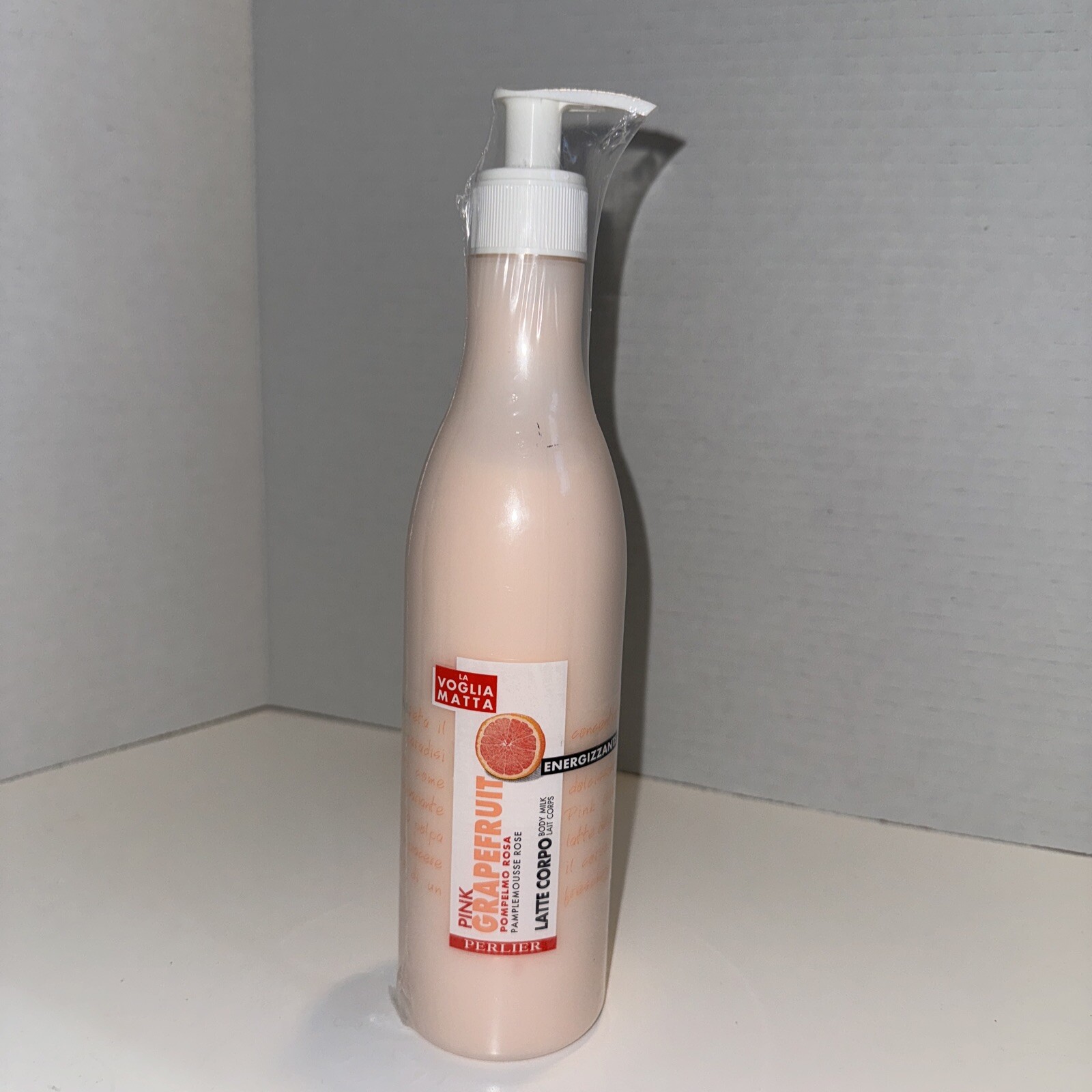 Perlier Pink Grapefruit Energizing Body Milk Lotion Set 16.9oz New Sealed