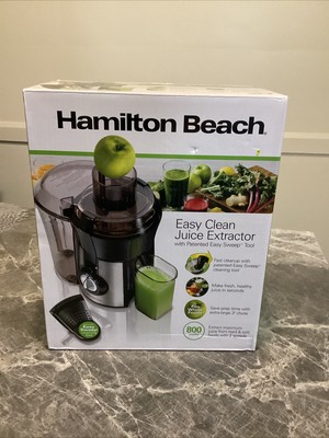 Hamilton Beach Easy Clean  800W Juice Extractor Dark Grey