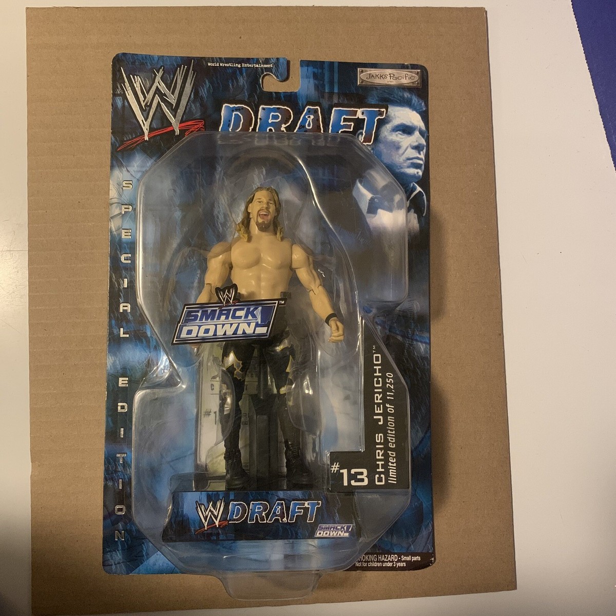 2002 Jakks Pacific WWE Draft Chris Jericho Smackdown #13