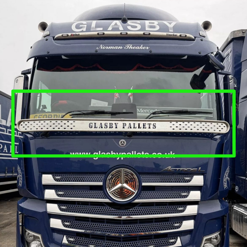 Für MERCEDES ACTROS MP4-MP5 chromt Scheibengrillstein-Halterung