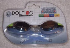 Dolfino Professional DG-0617 Water Swim Googles Silicone Series swimming NEW