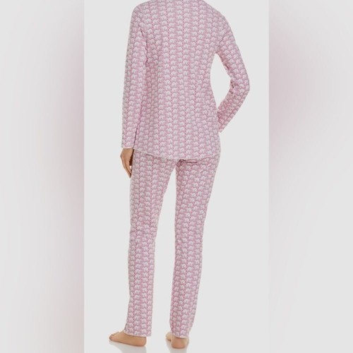 Roller Rabbit NWT Hathi Pink Elephants Long Sleeved Pajamas Size XL - Picture 2 of 3