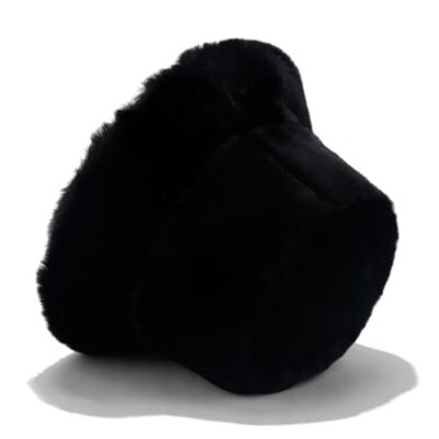 Winter Faux Fur Bucket Hat,Fuzzy Warm Hat for Women Men  display picture 3