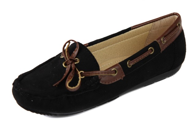 navy suede moccasins