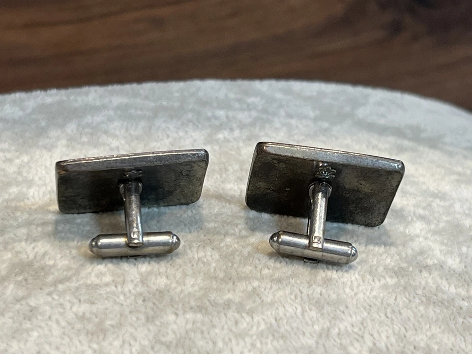 Gemelos vintage Southwestern Cactus Desert firmados Sancrest R Foto 4 de 4