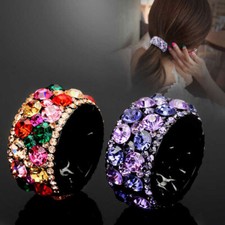 Rhinestone HairClaws Clips Shiny Crystal Hair Accessories Ponytail Bun Hairpins?