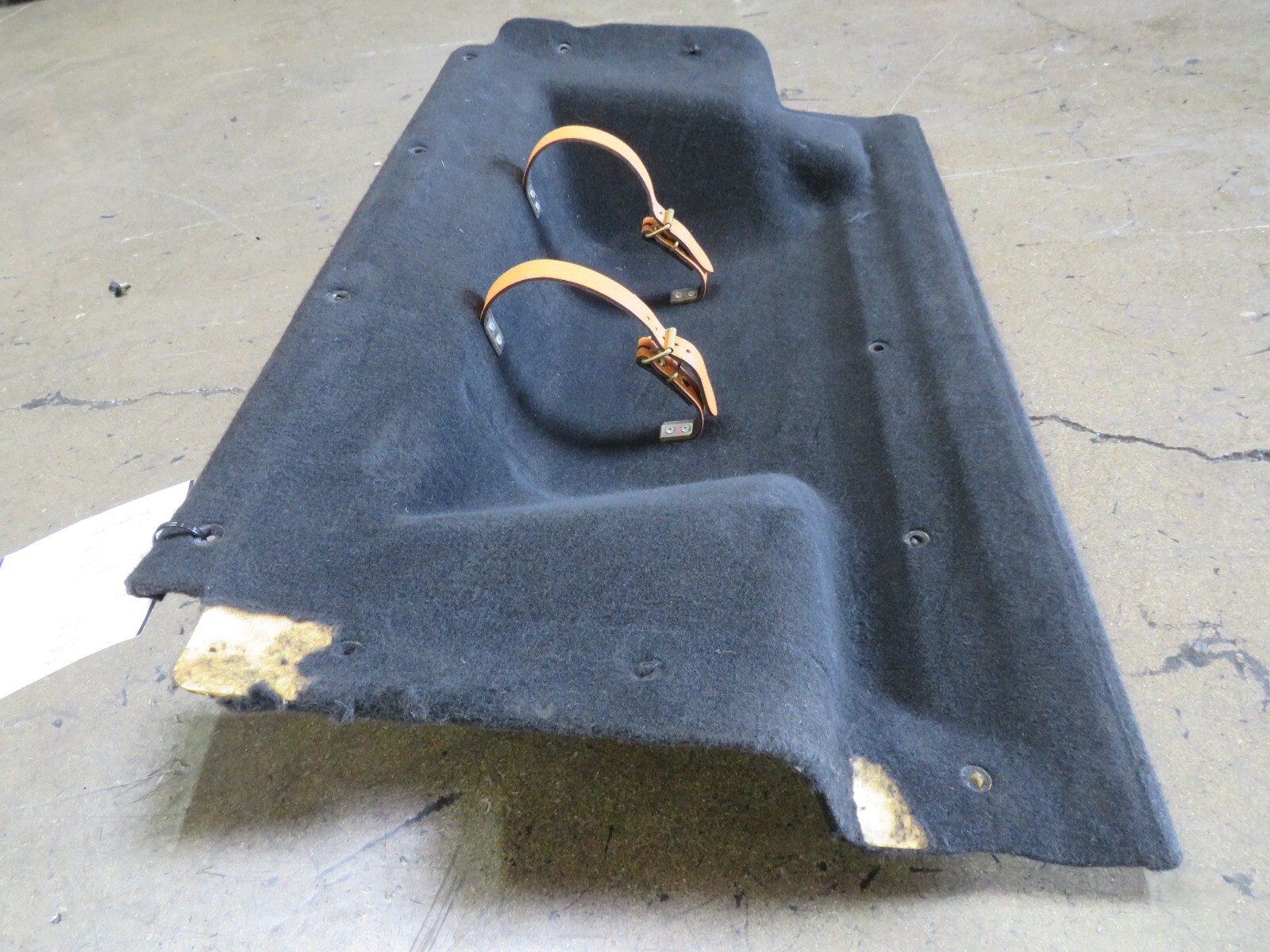 Ferrari 360, Front Trunk Carpet, Back Panel, Dmg, Used, P/N 65060500