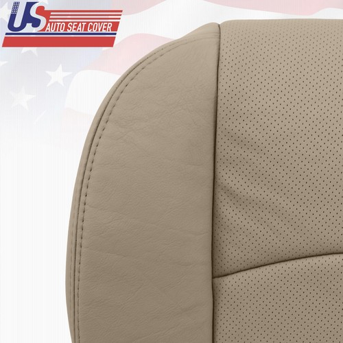2011 FOR DODGE RAM 1500 2500 3500 4500 5500 DRIVER BOTTOM LEATHER COVER TAN - Picture 2 of 10