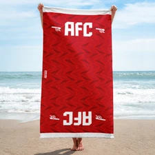 AFC 20-21 Home Kit Soccer Beach Towel