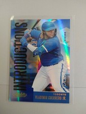 2020 Absolute Introductions Spectrum Blue Toronto Blue Jay Vladimir Guerrero Jr.