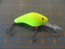 Tom Mann Deep Razorback - Weighted Bill - Chartreuse - 4 inch